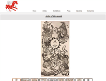 Tablet Screenshot of chawla-artgallery.com